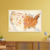 十一人口1880 キャンバスプリント (インサイチュ (リビング))