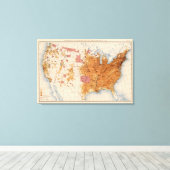 十一人口1880 キャンバスプリント (インサイチュ (ウッドフロア))