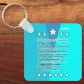 十一教育の目的 キーホルダー (正面)