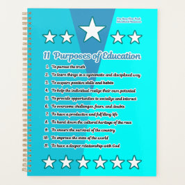 十一教育の目的 プランナー手帳