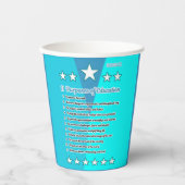 十一教育の目的 紙コップ (正面)