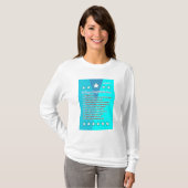 十一教育の目的 Tシャツ (正面フル)