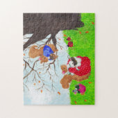 十一月 ジグソーパズル (縦)