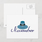 十一月 ポストカード (正面/裏面)