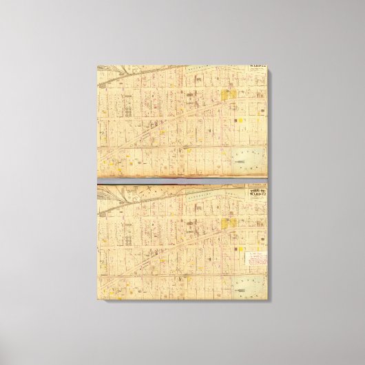 十七区22 キャンバスプリント (正面)