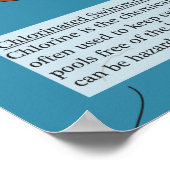 十七塩素周期表 ポスター (角)