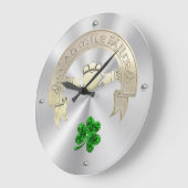 十万歓迎 ラージ壁時計 (傾斜)