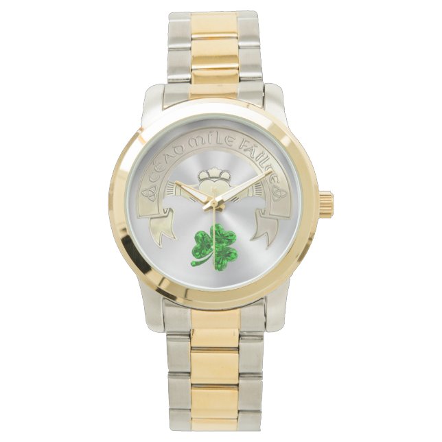 十万歓迎 腕時計 (正面)