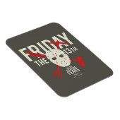 十三日 |クロスホッケーマスク マグネット (右側)