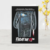 十三日 |シルエットキャンプ演劇芸術 カード (黄色い花)