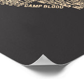 十三日 |タイポグラフィホッケーマスク ポスター (角)