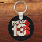 十三日 |ブリードスタック3Dロゴ キーホルダー (正面)