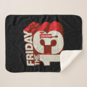 十三日 |ブリードスタック3Dロゴ シェルパブランケット (正面(横))