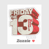 十三日 |ブリードスタック3Dロゴ シール (シート)