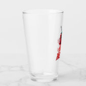 十三日 |ブルーホッケーマスクを貫通するナイフ タンブラーグラス (右)