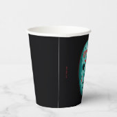 十三日 |ブルーホッケーマスクグラフィック 紙コップ (右)