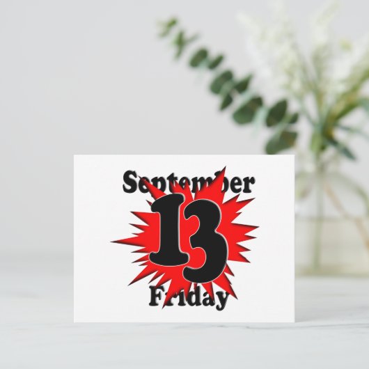 十三日 ポストカード (スタンド正面)