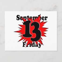 十三日 ポストカード