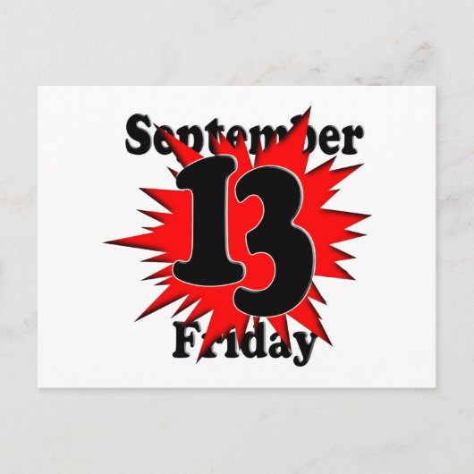 十三日 ポストカード (正面)
