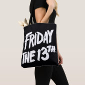 十三日 |積み上げロ絵を描ゴ トートバッグ (クローズアップ)