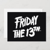 十三日 |積み上げロ絵を描ゴ ポストカード (正面/裏面)