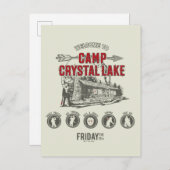 十三日 | Camp Crystal Lakeへようこそ ポストカード (正面/裏面)
