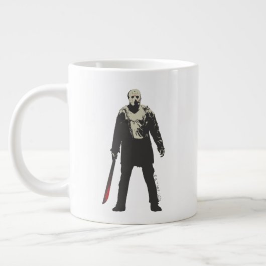 十三日 | Jason Voorheesキャラクター ジャンボコーヒーマグカップ (左)