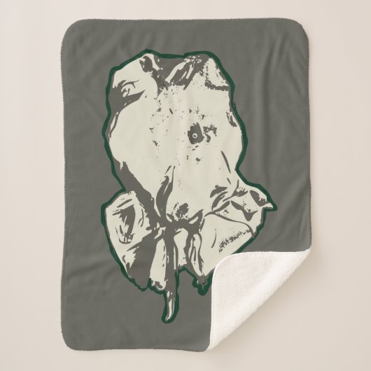 十三日 | Jason Voorhees Burlap Sack シェルパブランケット (正面)