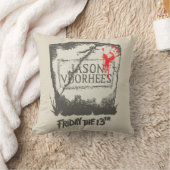 十三日 | Jason Voorhees Headstone クッション (ブランケット)