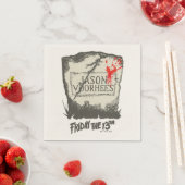 十三日 | Jason Voorhees Headstone スタンダードカクテルナプキン (インサイチュ)