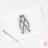 十三 ラウンドシール (封筒)