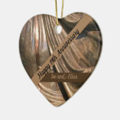 十九年結婚記念銅 セラミックオーナメント (左)