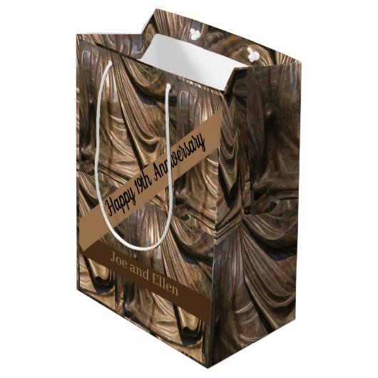 十九結婚周年記念 ミディアムペーパーバッグ (裏面アングル)