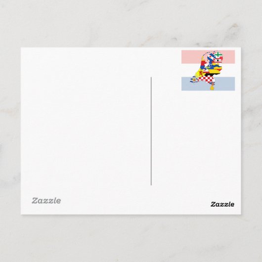 十二オランダ ポストカード (裏面)