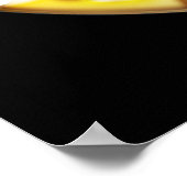 十二シンボルや象徴〔占星術の〕十二宮図 ポスター (角)