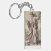 十二使徒素晴らしの一人の聖ヤコブ キーホルダー (正面左)