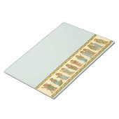 十二使徒(RLS 20a) 11"x8.5" ノートパッド (アングル)