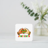 十二分ハート スクエア名刺 (スタンド正面)