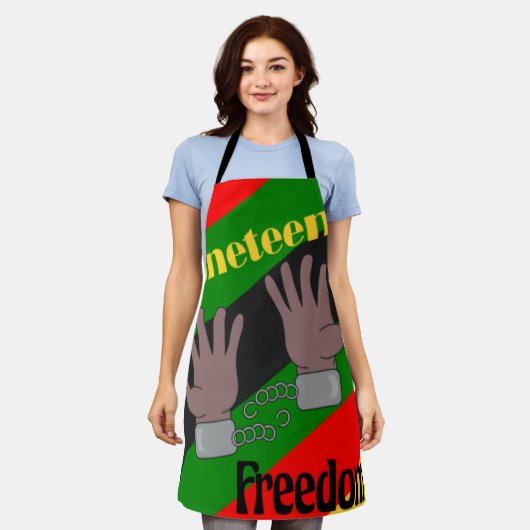 十二分 エプロン (着用した状態)