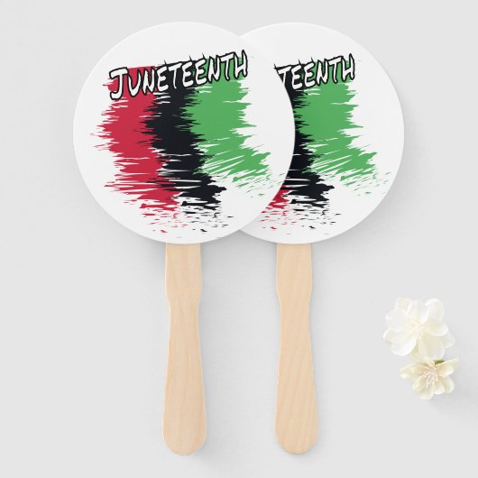 十二分 ハンドファン (正面&裏面)