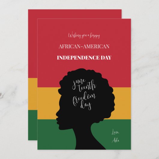 十二分 招待状 (正面/裏面)