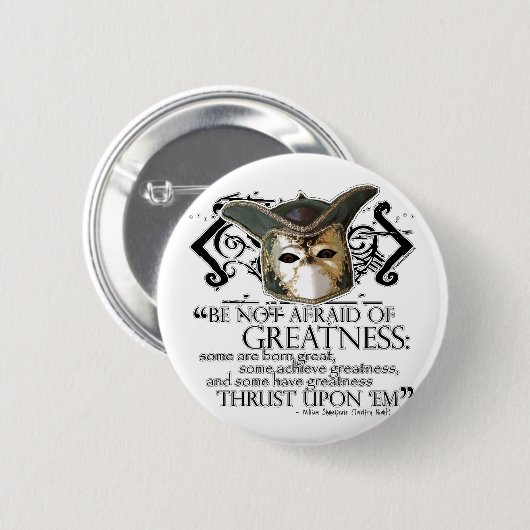 十二夜の引用文 缶バッジ (正面&裏面)