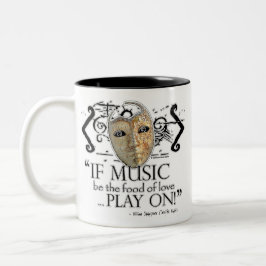 十二夜音楽引用文 ツートーンマグカップ