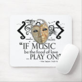 十二夜音楽引用文 マウスパッド (マウス)