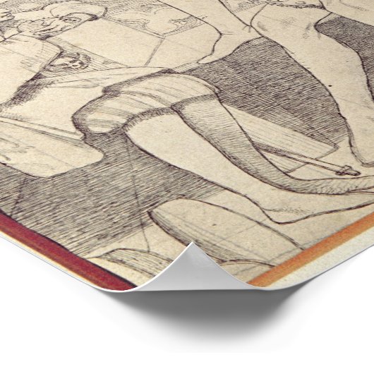 十二夜1850年 ポスター (角)