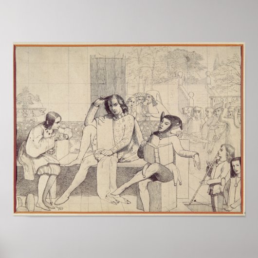 十二夜1850年 ポスター (正面)