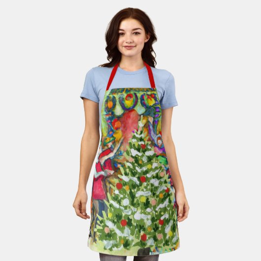 十二夜 エプロン (着用した状態)