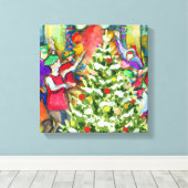 十二夜 キャンバスプリント (インサイチュ (ウッドフロア))