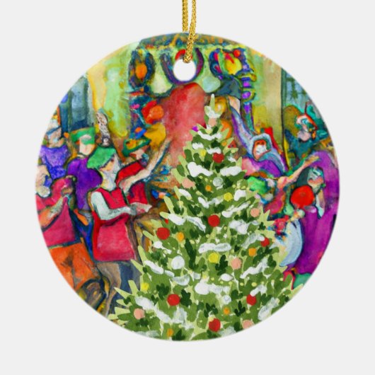 十二夜 セラミックオーナメント (正面)