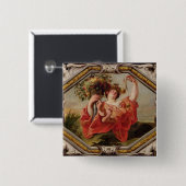 十二宮からの天秤座、 缶バッジ (正面&裏面)